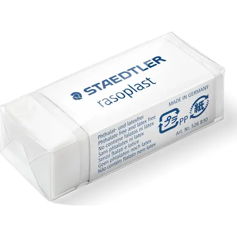 Γόμα λευκή Staedtler rasoplast 526 B